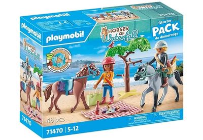 Playmobil - 71470 Amélia et Ben avec chevaux
