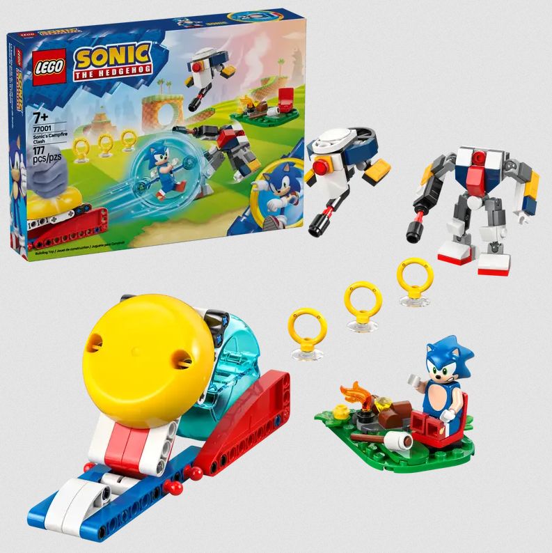 Lego 77001 Sonic - La bataille près du feu de camp de Sonic