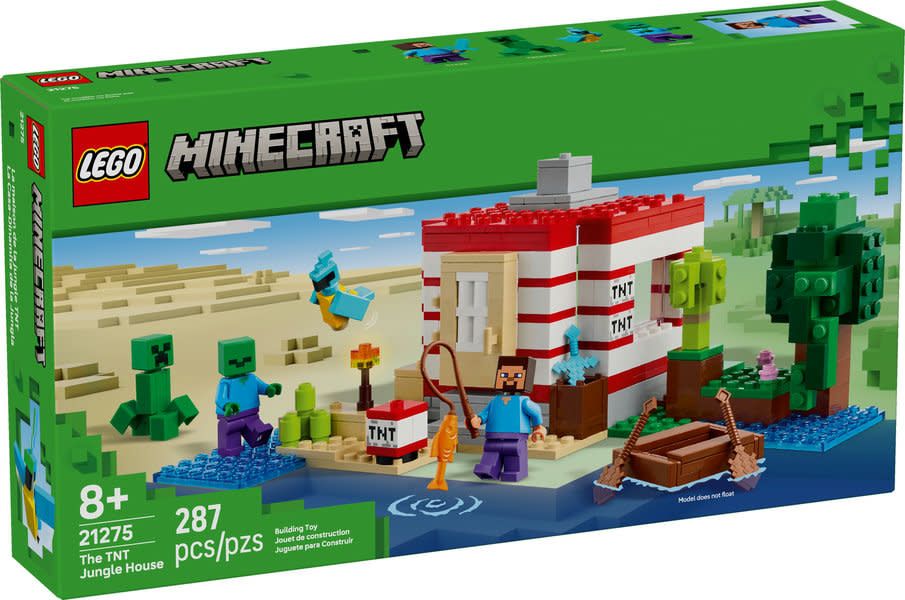 Lego 21275 Minecraft - La maison de la jungle TNT