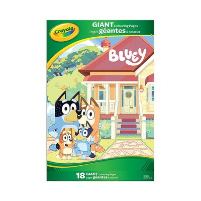 Crayola - Bluey - Pages géantes à colorier
