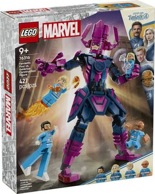 Lego 76316 Marvel - Les Quatre Fantastiques contre la figurine à construire de Galactus