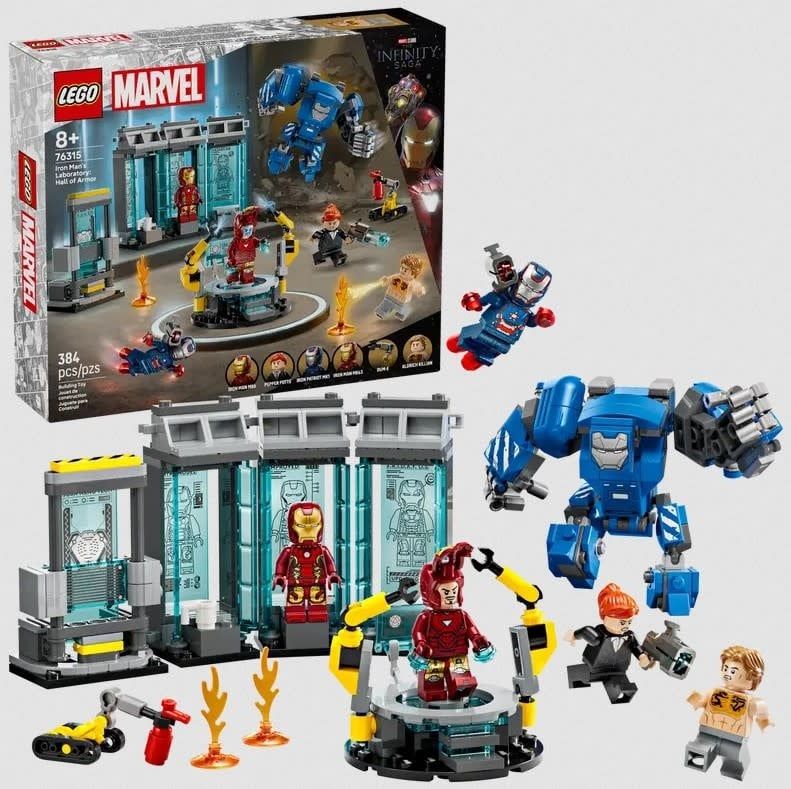 *****Lego 76315 Marvel - Le Laboratoire d'Iron Man