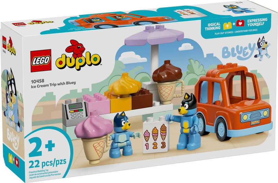 *****Lego 10458 Duplo - La visite au comptoir de crème glacée avec Bluey