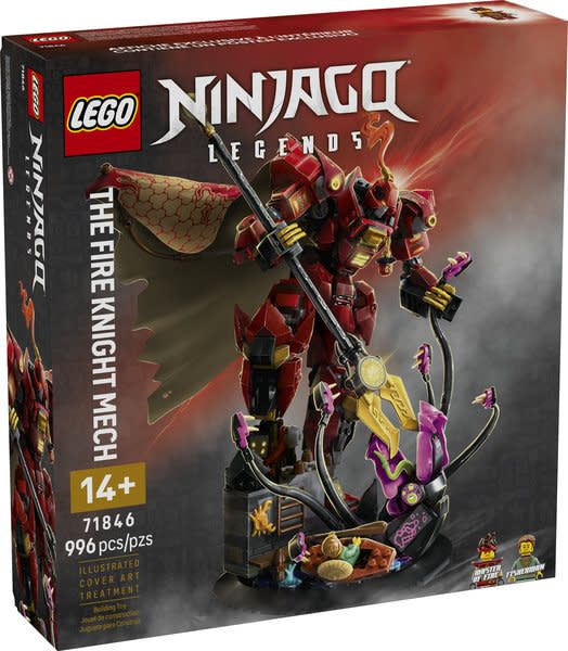 Lego 71846 Ninjago - Le robot chevalier de feu