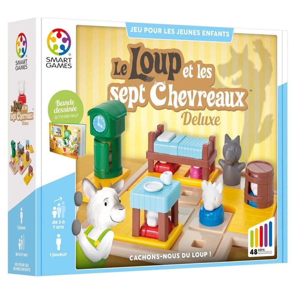 Smart Games - Le Loup et les Sept Chevreaux Deluxe