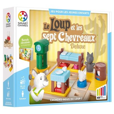 Smart Games - Le Loup et les Sept Chevreaux Deluxe