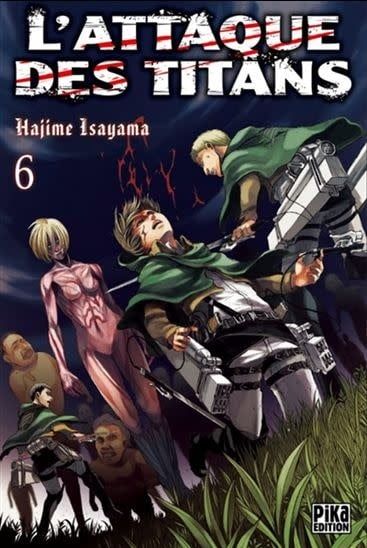 Manga - L'Attaque des Titans Tome 06