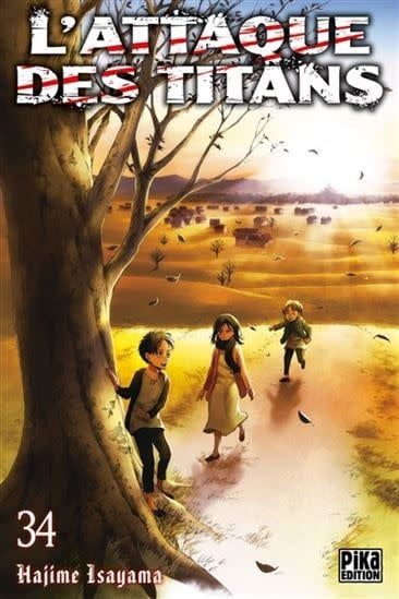 Manga - L'Attaque des Titans Tome 34