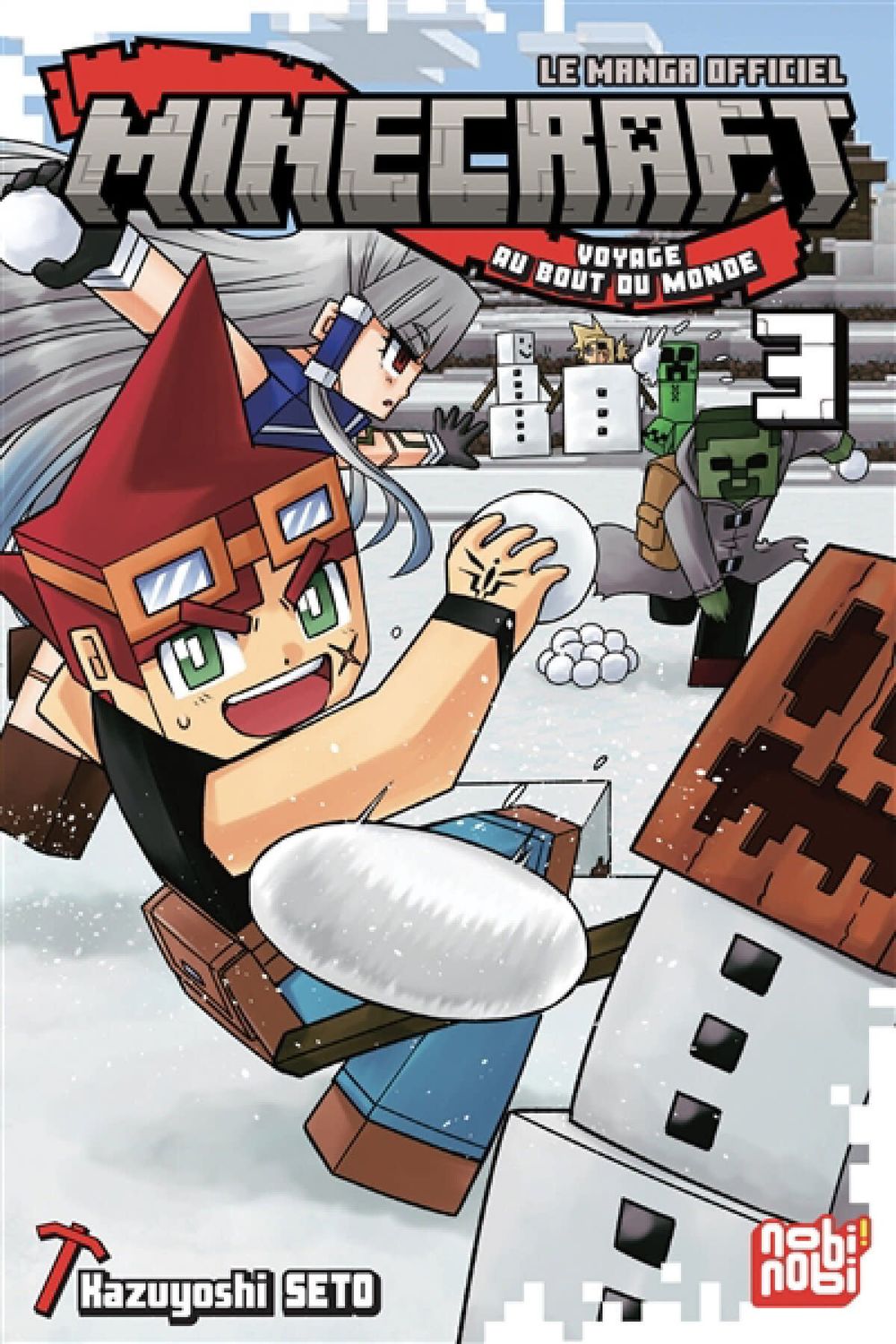 Manga - Minecraft - Voyage au bout du monde - Tome 03