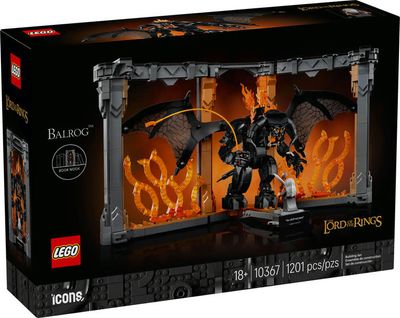 Lego 10367 Icons - Le Seigneur des Anneaux - Le coin lecture du Balrog™