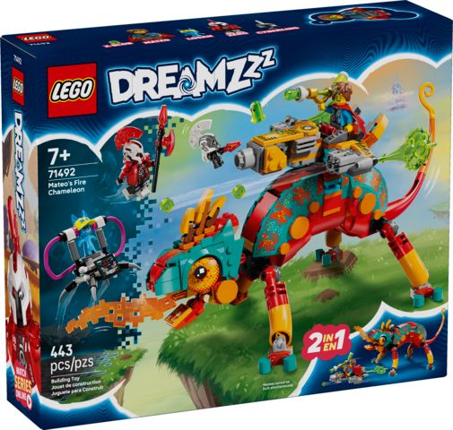 Lego 71492 Dreamzzz - Le caméléon de feu de Mateo