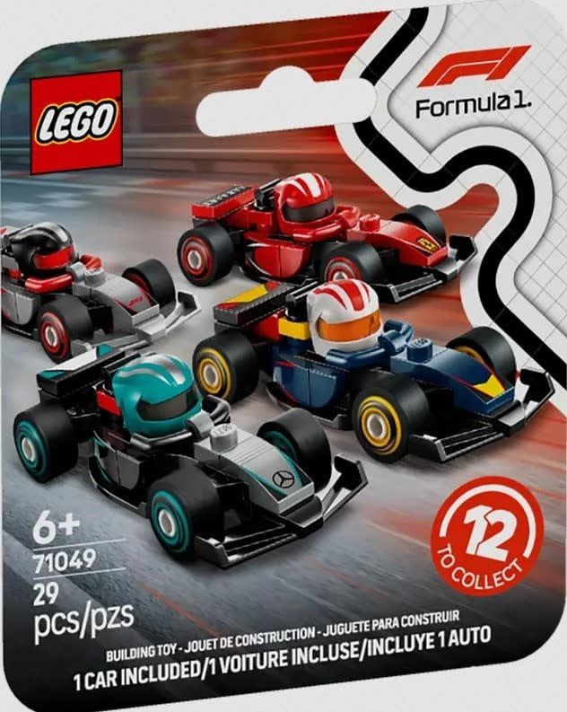 Lego 71049 F1®  - Voitures de course de F1à collectionner