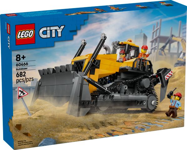*****Lego 60466 City - Le bulldozer jaune
