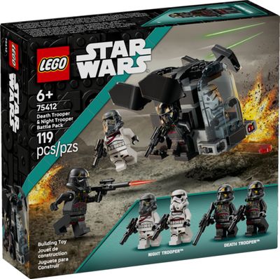 Lego 75412 Star Wars - Ensemble de combat Death Trooper et Night Trooper
