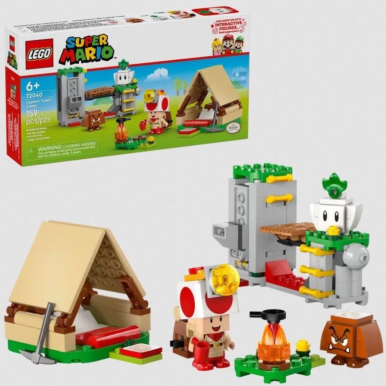 Lego 72040 Super Mario - Campement de Capitaine Toad