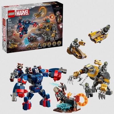 Lego 76322 Marvel - Thor contre les Chitauri dans Avengers Phase finale
