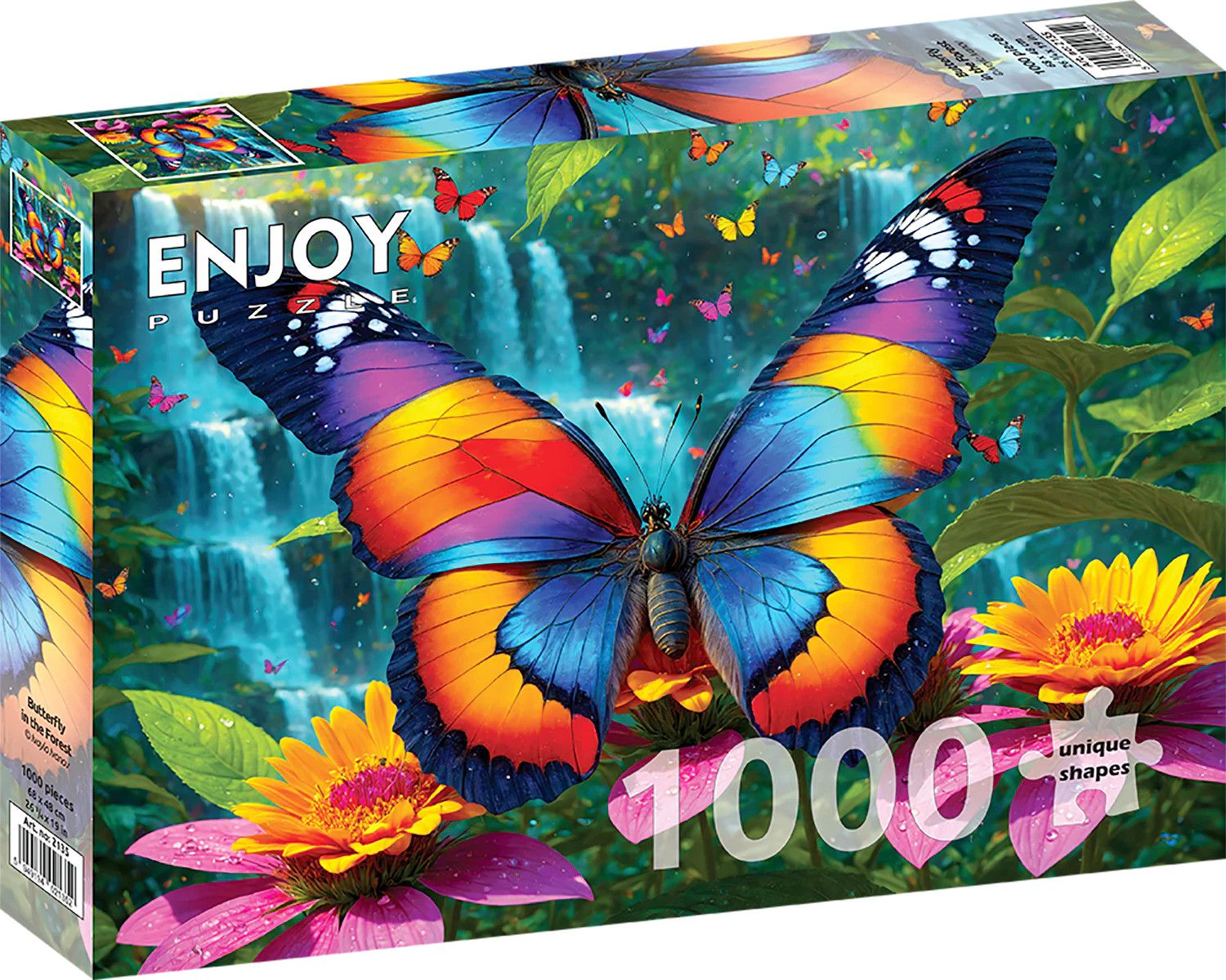 Enjoy 1000 - Butterfly in the forest
