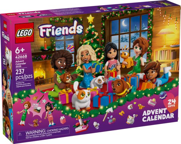 Lego 42668 Friends - Le calendrier de l’Avent 2025