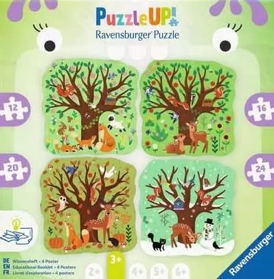 Ravens 12 - 16 - 20 - 24 - Puzzle up! 3+