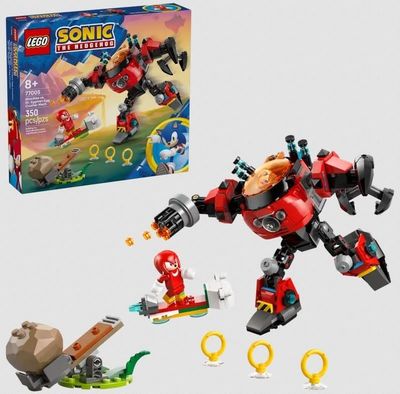 Lego 77005 Sonic - Knuckles contre le robot Egg Crusher du Dr. Eggman
