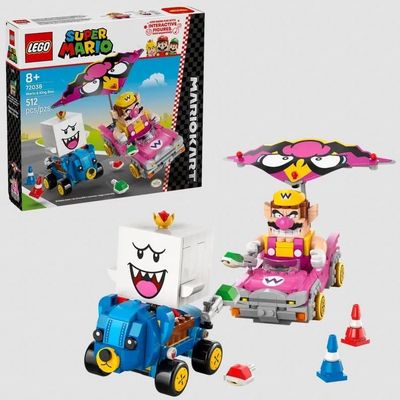 Lego 72038 Super Mario - Mario Kart™ – Wario et Roi Boo