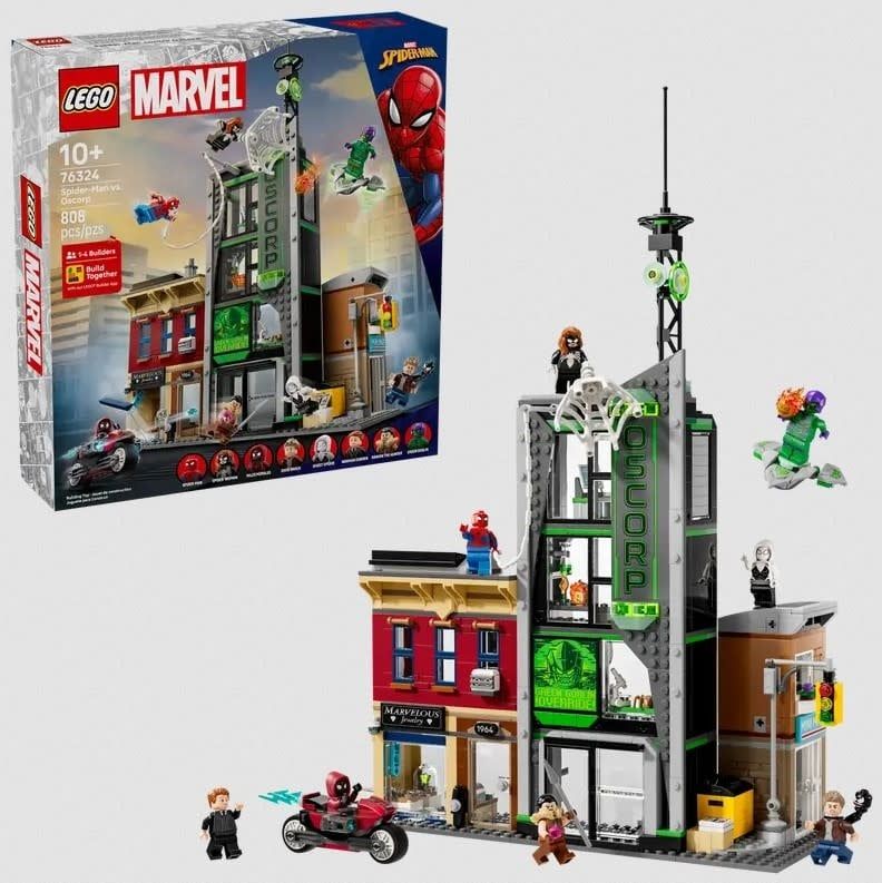 Lego 76324 Marvel - Spider-Man contre Oscorp