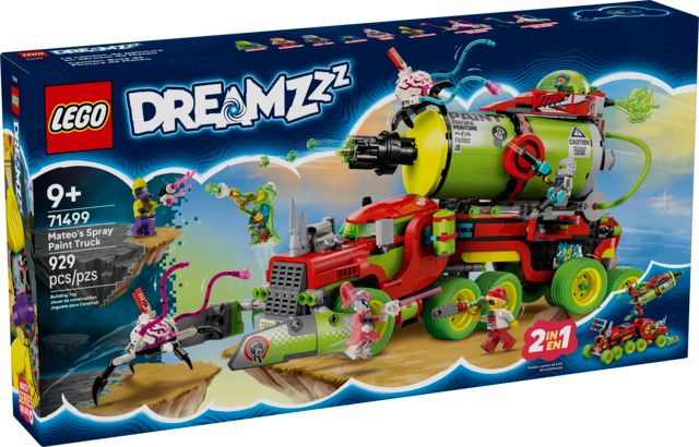*****Lego 71499 Dreamzzz - Le camion de peinture en aérosol de Mateo