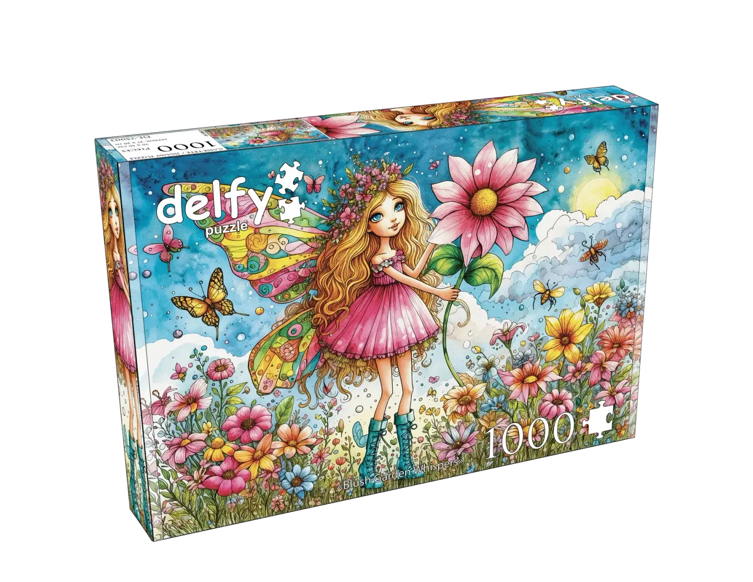 delfy 1000 - Blush Garden Whispers