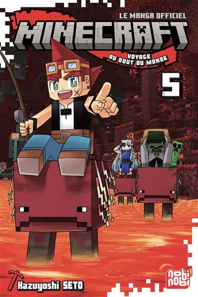 Manga - Minecraft - Voyage au bout du monde - Tome 05