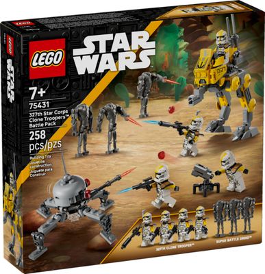 Lego 75431 Star Wars - Ensemble de combat de soldats clones du 327e corps d’armée stellaire