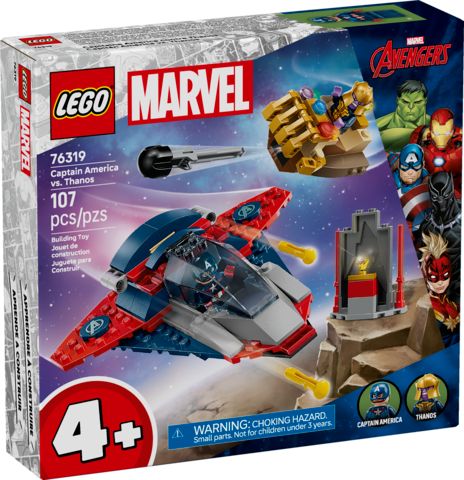 Lego 76319 Marvel - Capitaine America contre Thanos