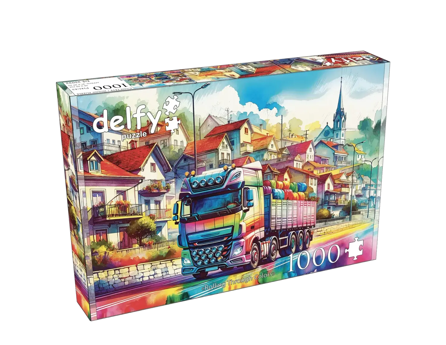 delfy 1000 - Rolling Through Colors