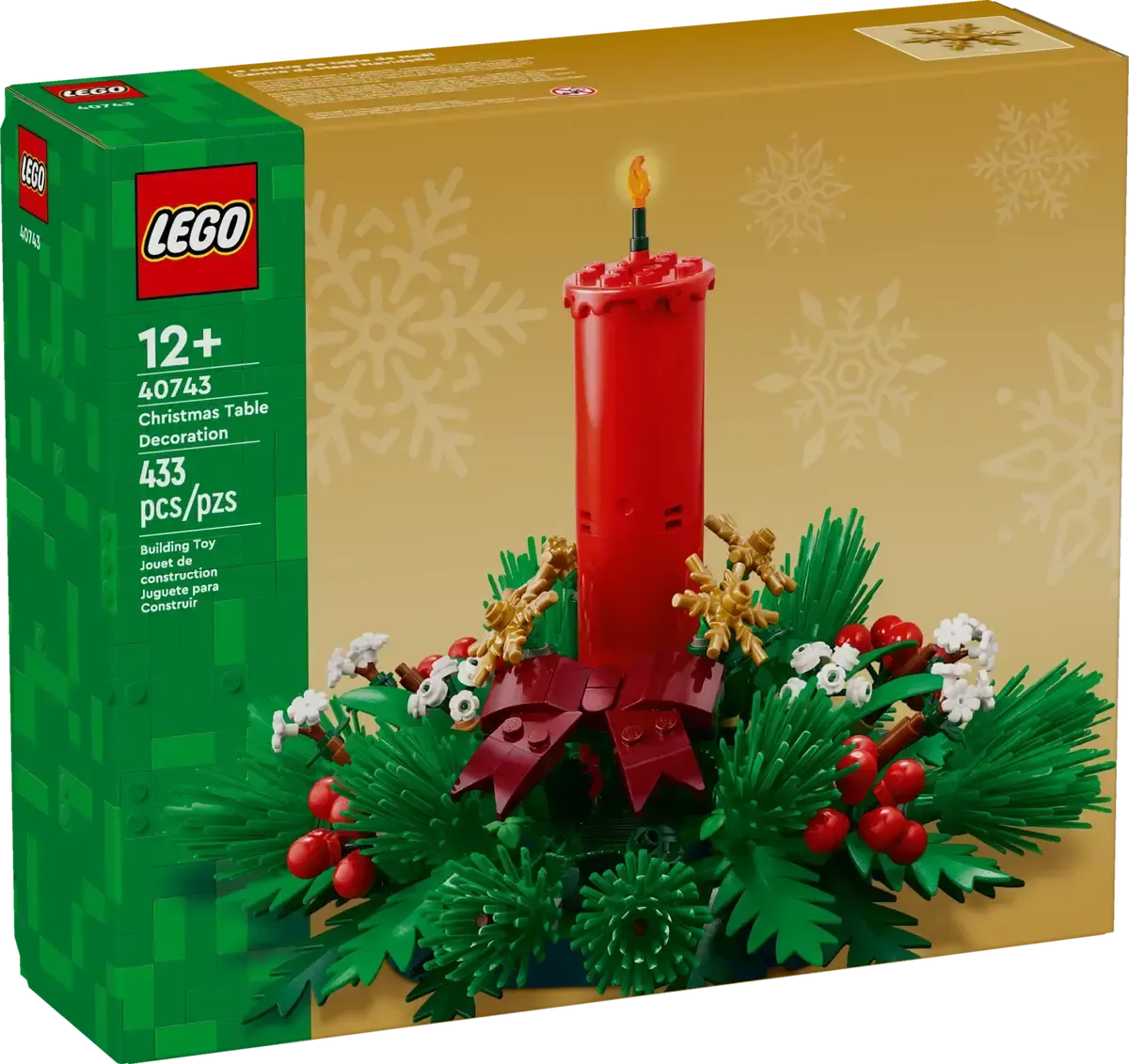 Lego 40743 Seasonal - Le centre de table de Noël