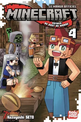 Manga - Minecraft - Voyage au bout du monde - Tome 04