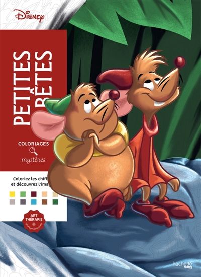 Coloriages mystères Disney - Petites Bêtes