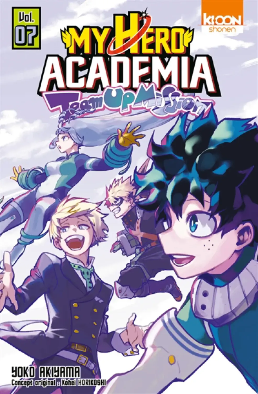Manga - My Hero Academia - Team Up Mission Tome 07