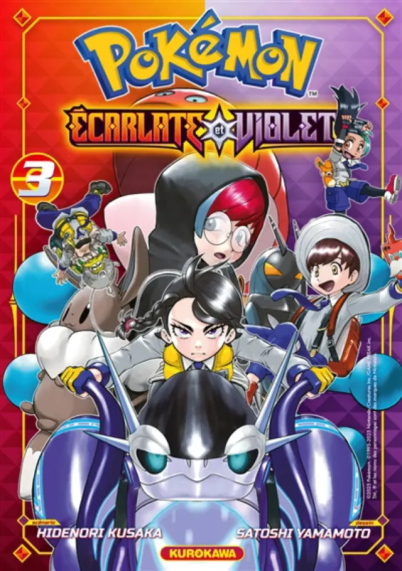 Manga - Pokémon Écarlate &amp; Violet Tome 03