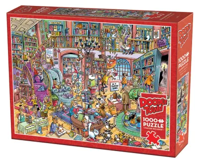 Cobble Hill 1000  - Doodle Town - Bookshop Bedlam