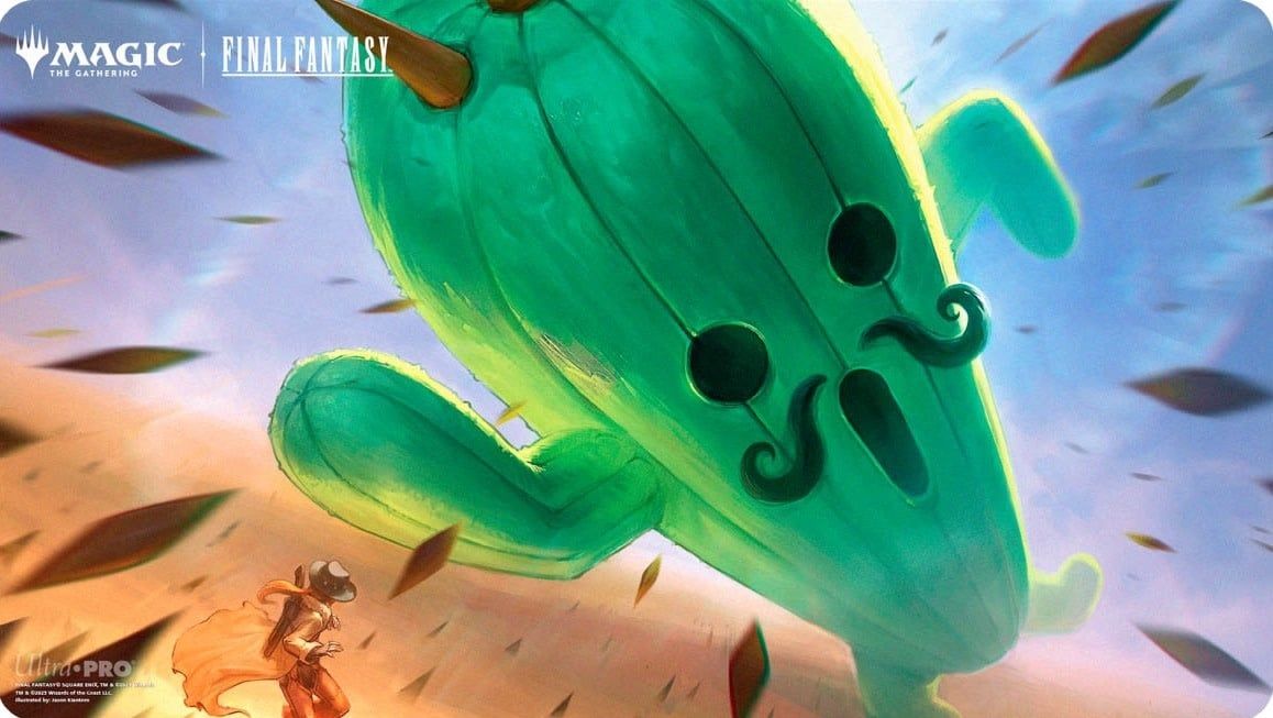 Playmat MTG Final Fantasy - Jumbo Cactuar