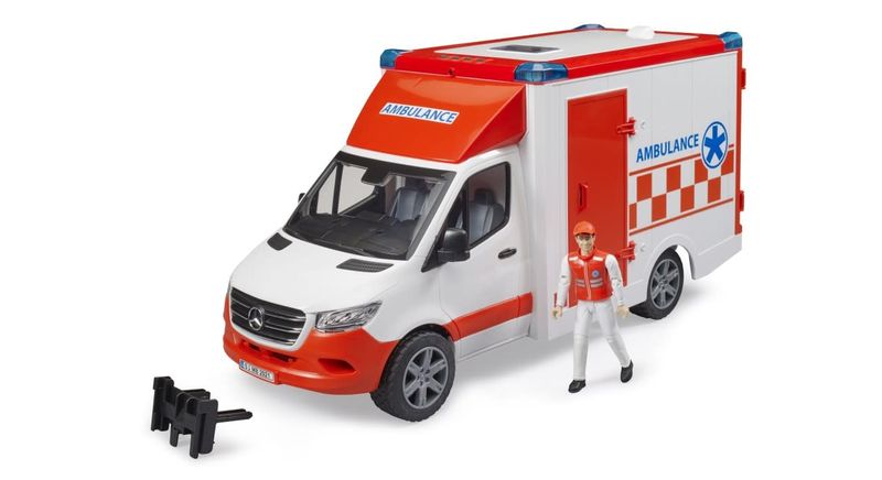 Bruder 02676 - MB Sprinter Ambulance with driver