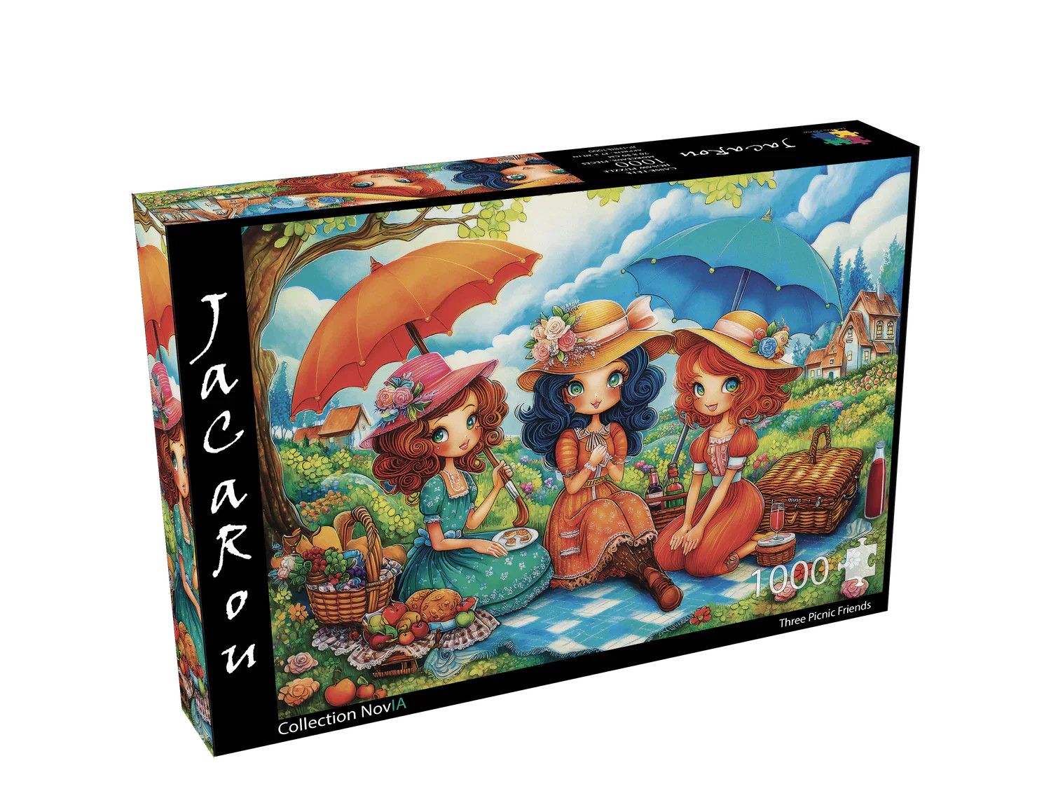 JaCaRou 1000 - Three Picnic Friends