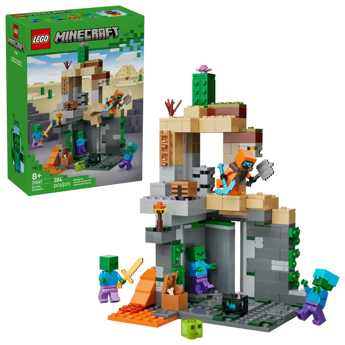 Lego 21587 Minecraft - Le donjon aux zombies