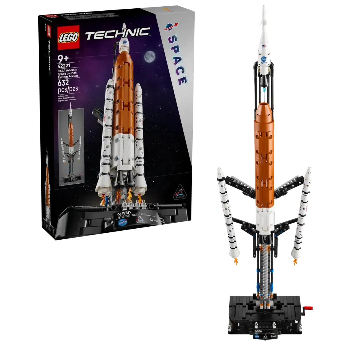 Lego 42221 Technic - La fusée du système de lancement spatial NASA Artemis