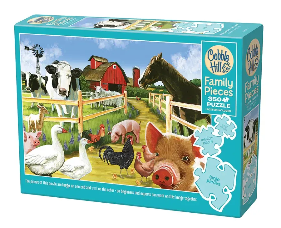 Cobble Hill 350 - Welcome to the Farm (family pieces)