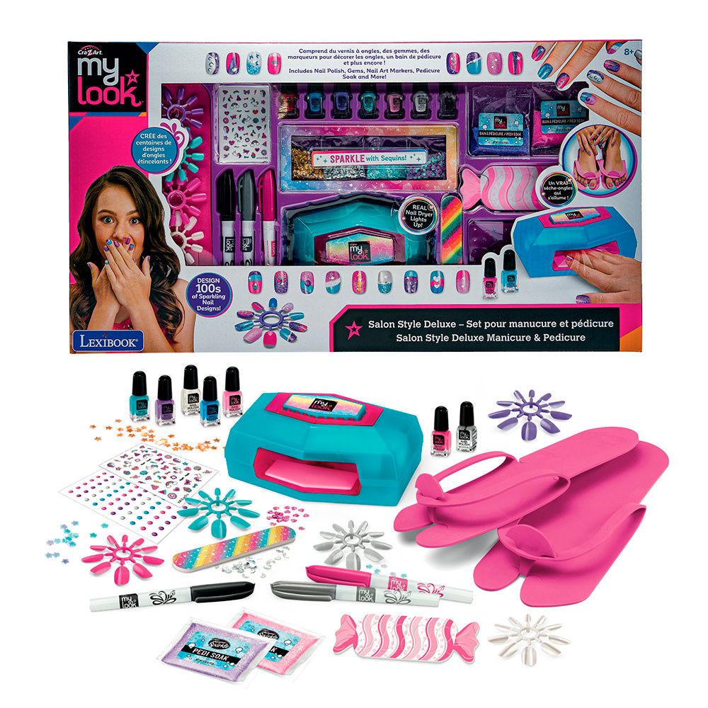 Cra-Z-art - Salon Style Dix - Set pour manucure &amp; pédicure