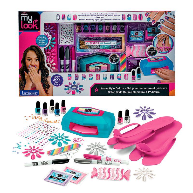 Cra-Z-art - Salon Style Dix - Set pour manucure &amp; pédicure