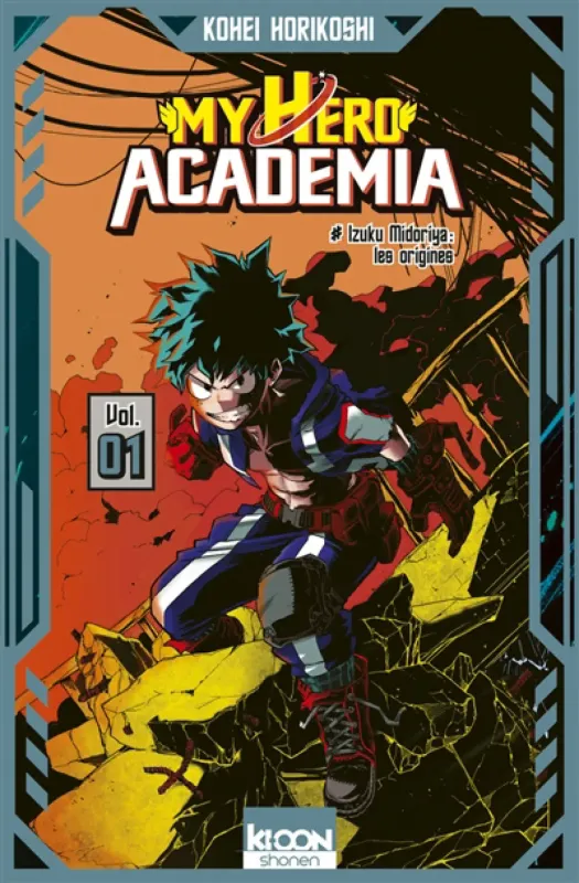 Manga - My Hero Academia Tome 01 (Collector Bleu)