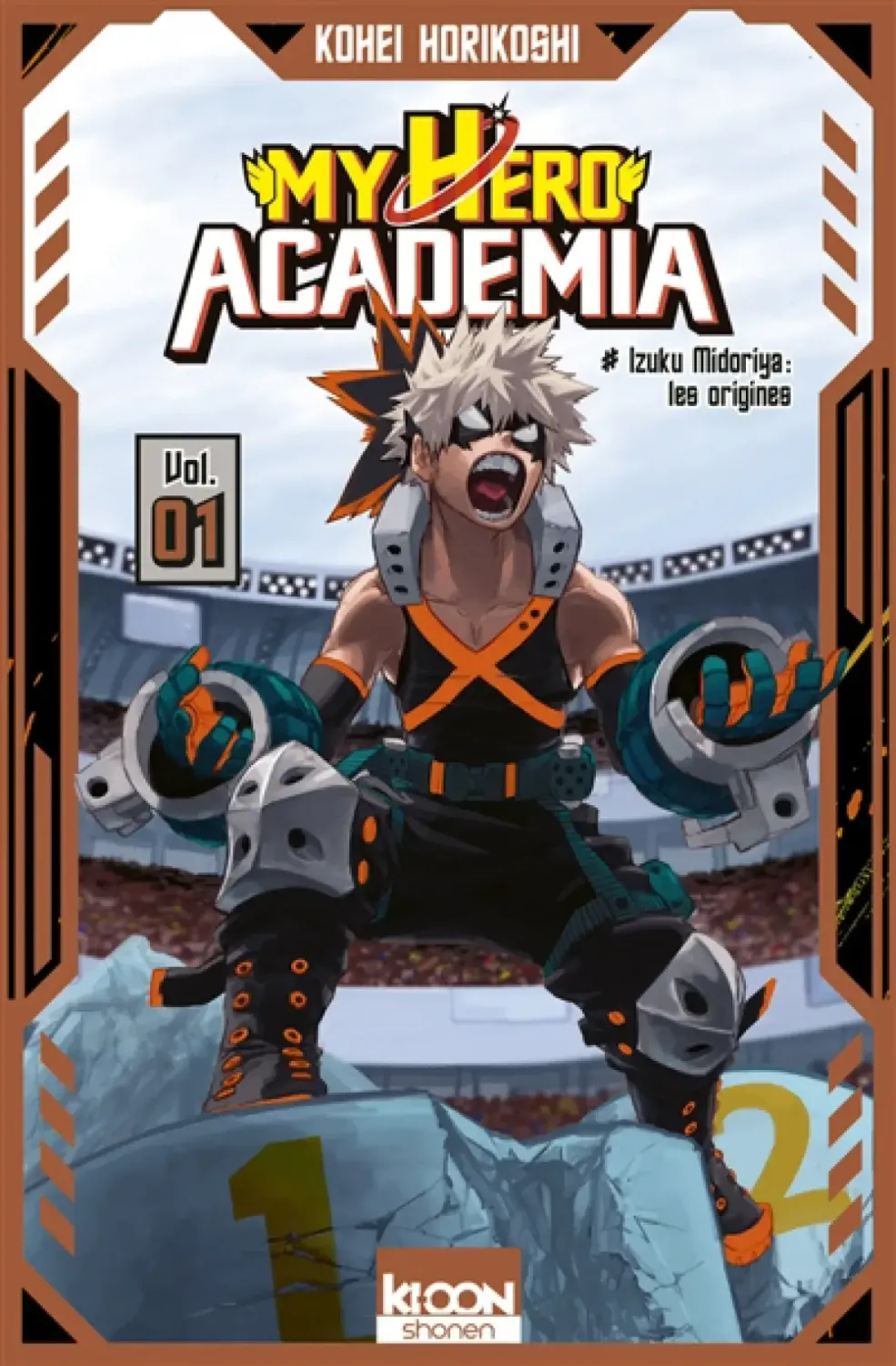 Manga - My Hero Academia Tome 01 (Collector Orange)