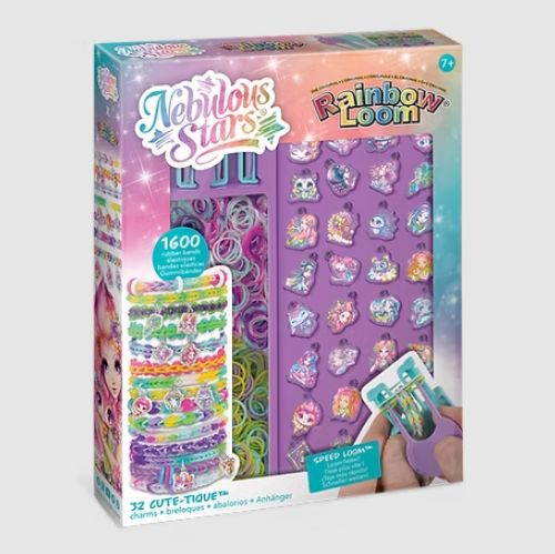 Nebulous Stars Rainbow Loom ens. breloques 1600 élastiques