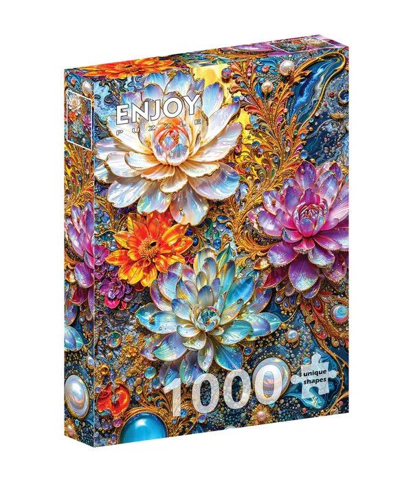 Enjoy 1000 -  Pearlescent Waterlilies